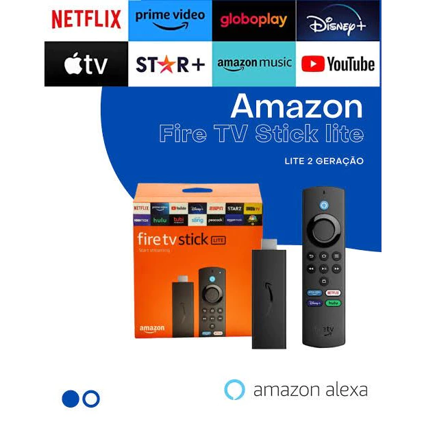 Fire TV Stick 3ª Geração 4K / Wi‑Fi / Alexa - Imagem 3